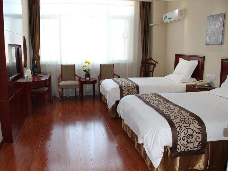 Greentree Inn Tianjin Jinghai Jinqiao International Trade Center Exterior foto