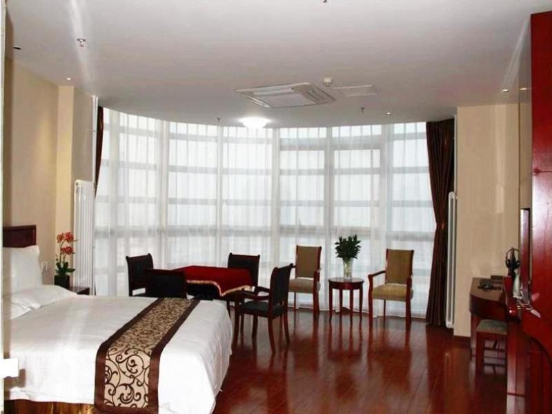 Greentree Inn Tianjin Jinghai Jinqiao International Trade Center Exterior foto