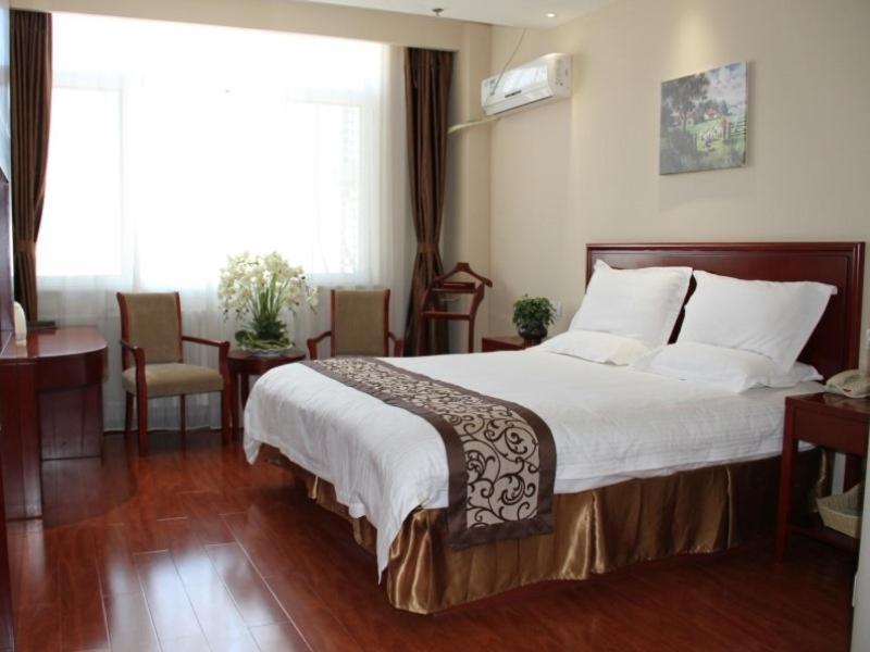 Greentree Inn Tianjin Jinghai Jinqiao International Trade Center Exterior foto