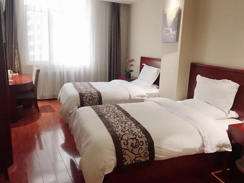 Greentree Inn Tianjin Jinghai Jinqiao International Trade Center Exterior foto