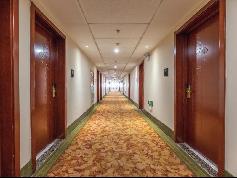 Greentree Inn Tianjin Jinghai Jinqiao International Trade Center Exterior foto