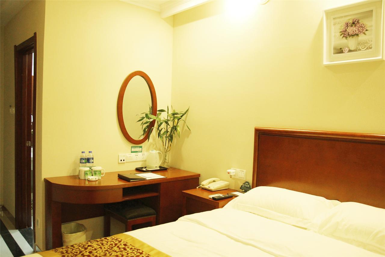 Greentree Inn Tianjin Jinghai Jinqiao International Trade Center Exterior foto