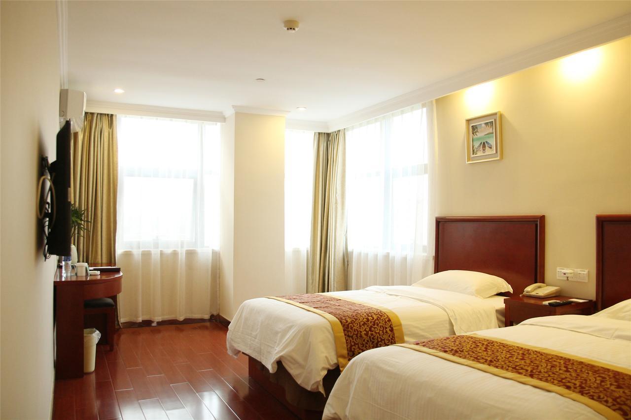 Greentree Inn Tianjin Jinghai Jinqiao International Trade Center Exterior foto