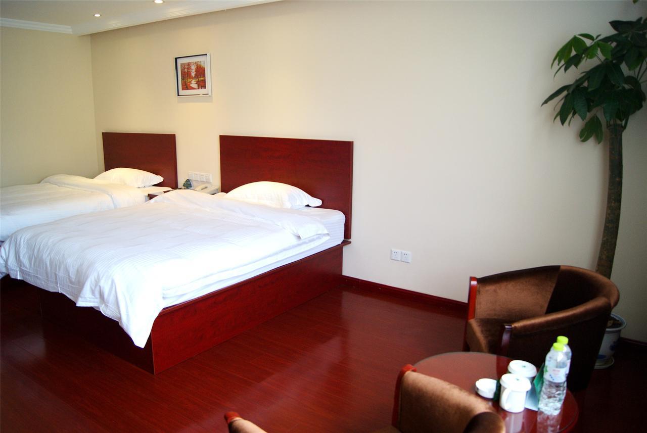 Greentree Inn Tianjin Jinghai Jinqiao International Trade Center Exterior foto
