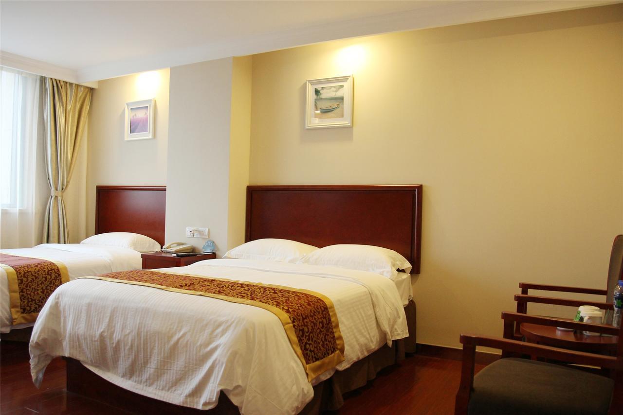 Greentree Inn Tianjin Jinghai Jinqiao International Trade Center Exterior foto