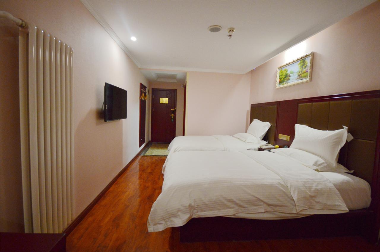 Greentree Inn Tianjin Jinghai Jinqiao International Trade Center Exterior foto