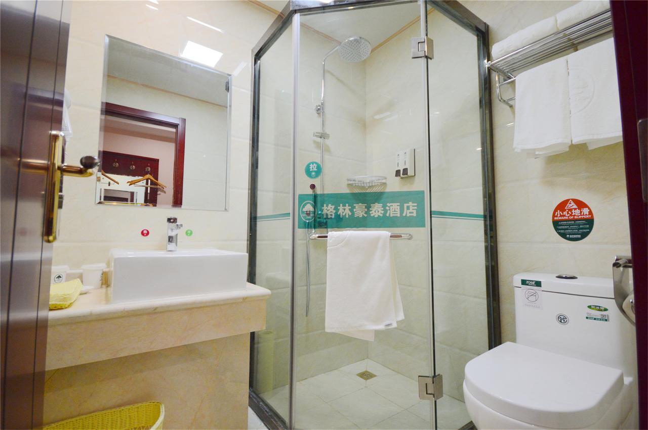 Greentree Inn Tianjin Jinghai Jinqiao International Trade Center Exterior foto